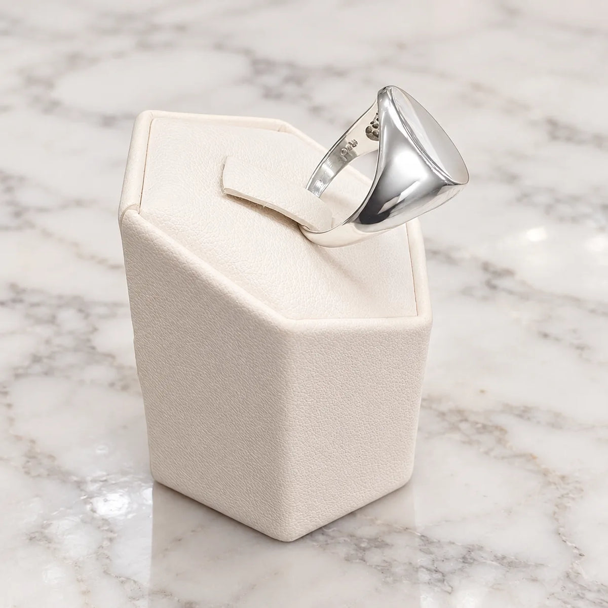 Anillo sello ovalado