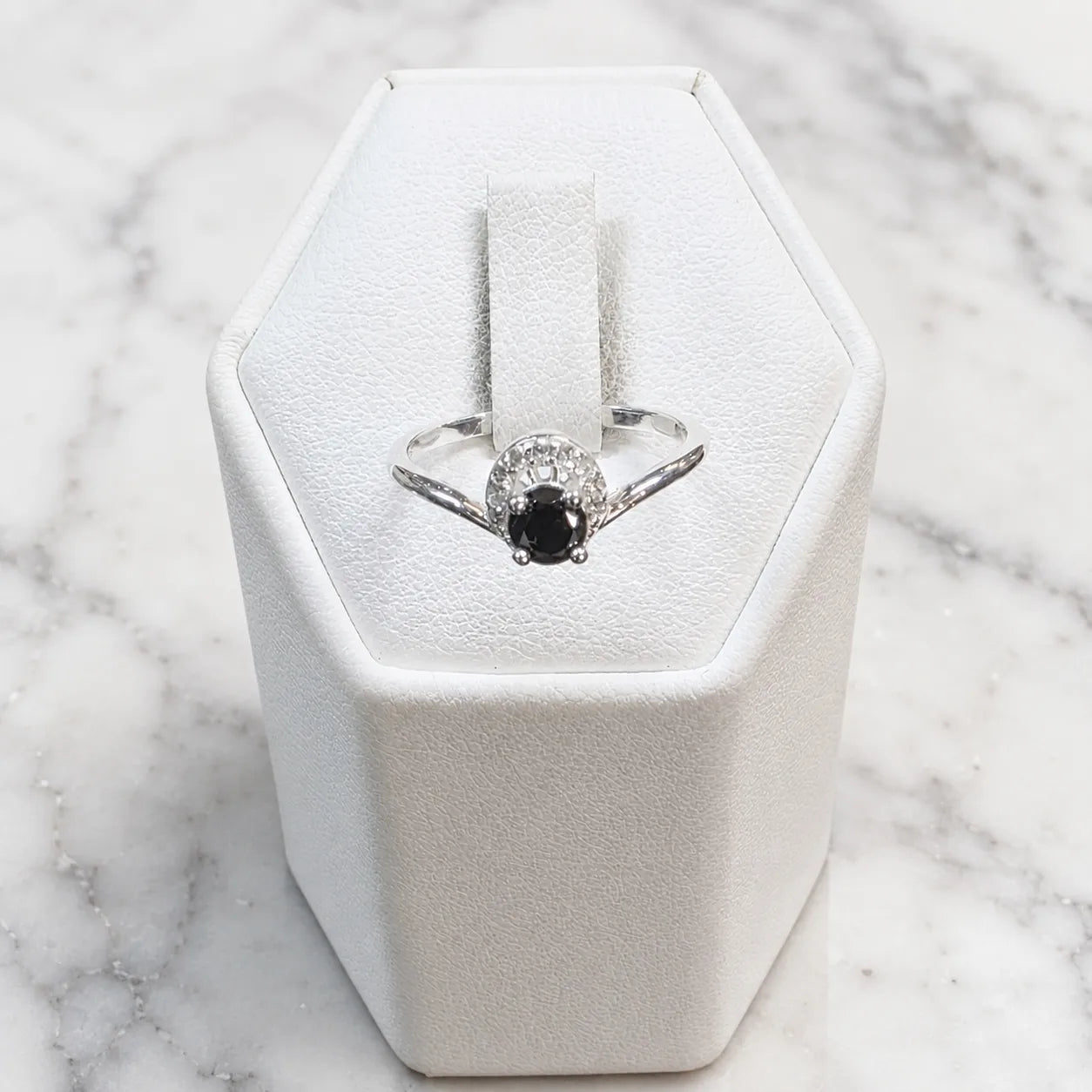Anillo solitario onix