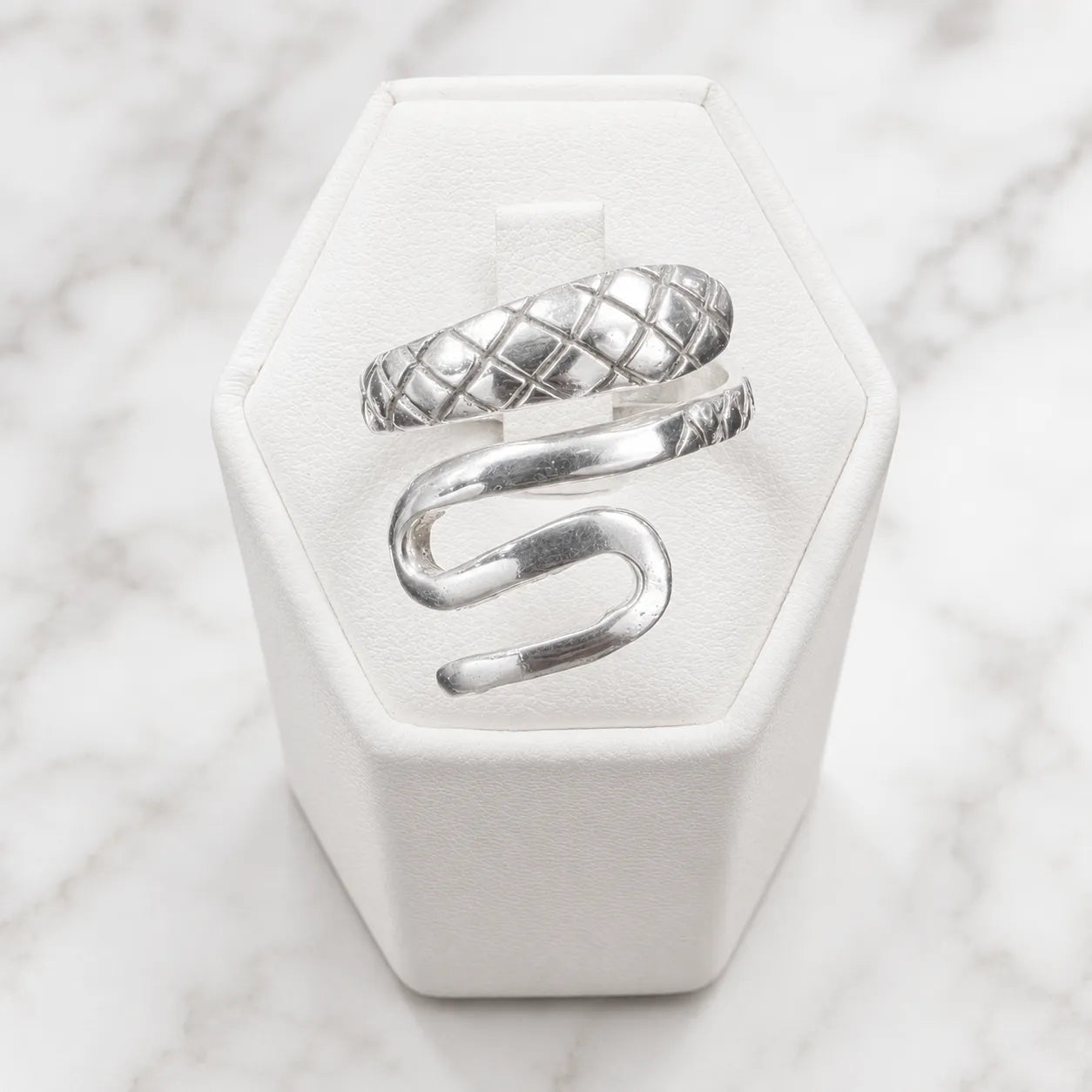 Anillo serpiente ajustable