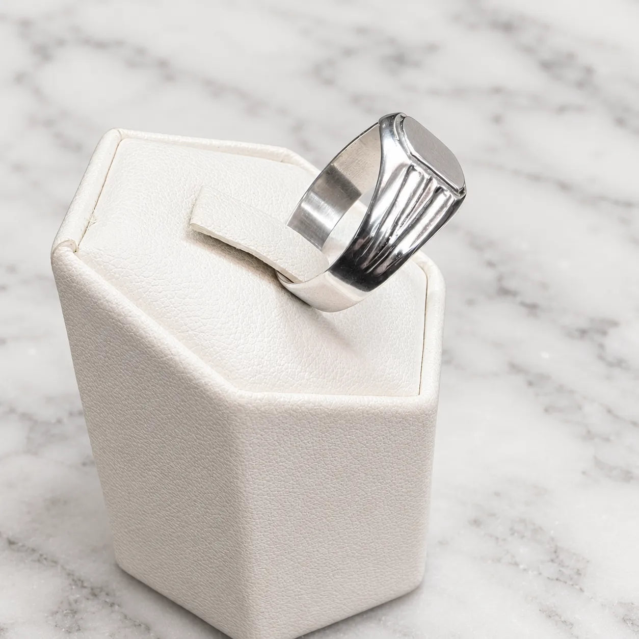 Anillo sello rectangular