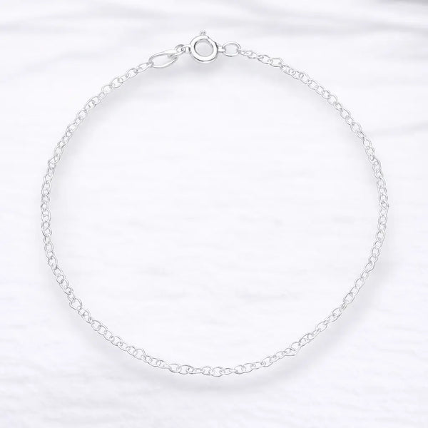 Pulsera corazón entrelazada