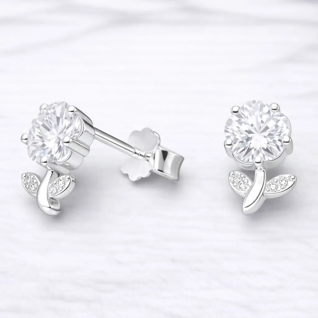 Aros apegados flor circones