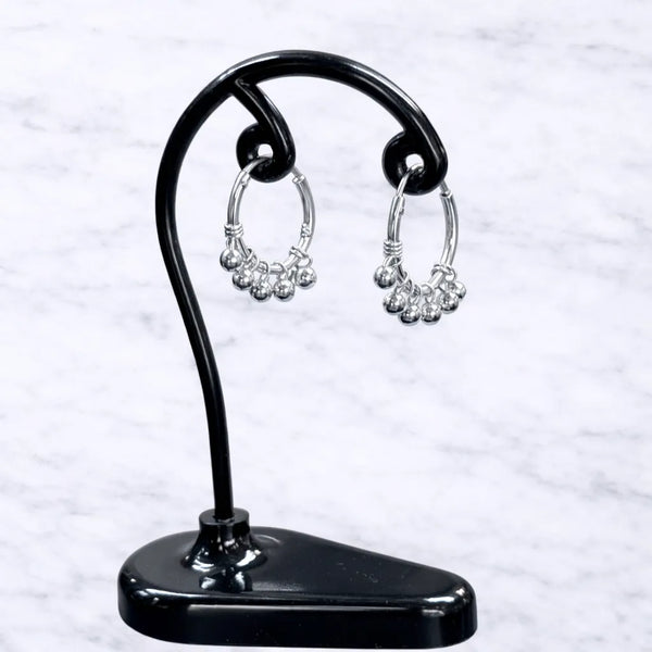 Argollas con esferas 12mm