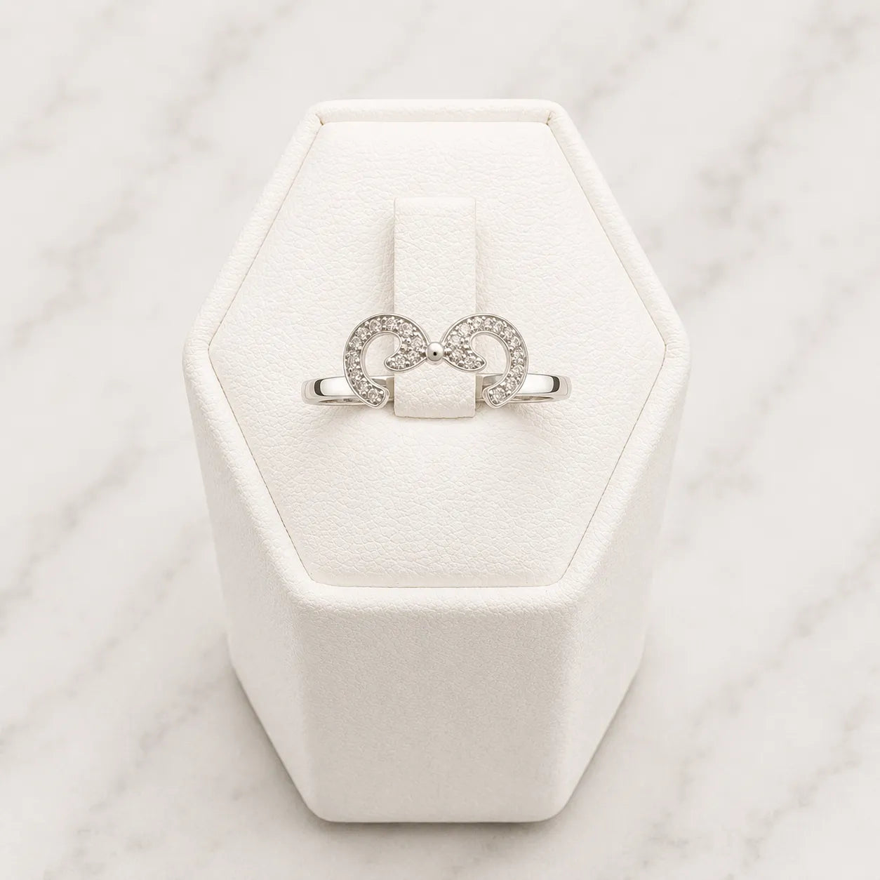 Anillo orejas coquette