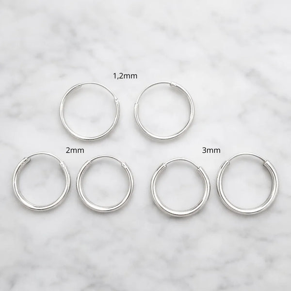 Aros argollas lisas 20mm