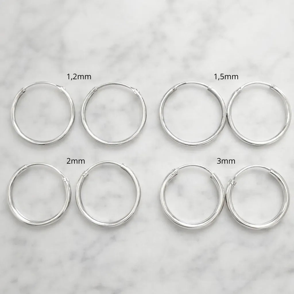 Aros argollas lisas 25mm