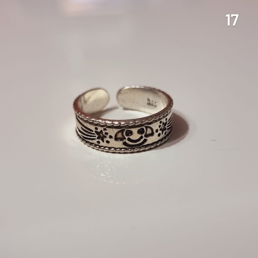Anillo midi cometa