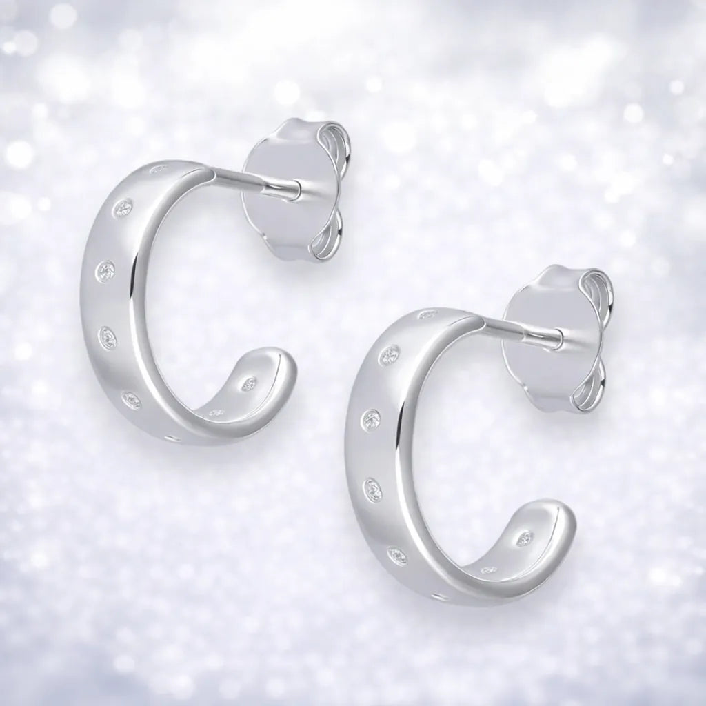 Aros argollas circones con tornillo 11mm