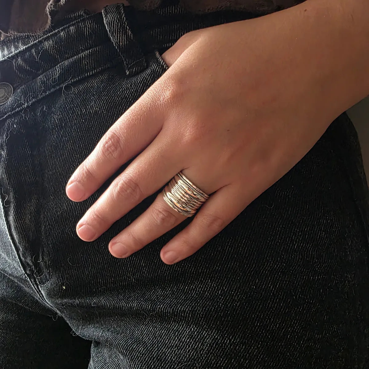 Anillo ancho bali 15mm