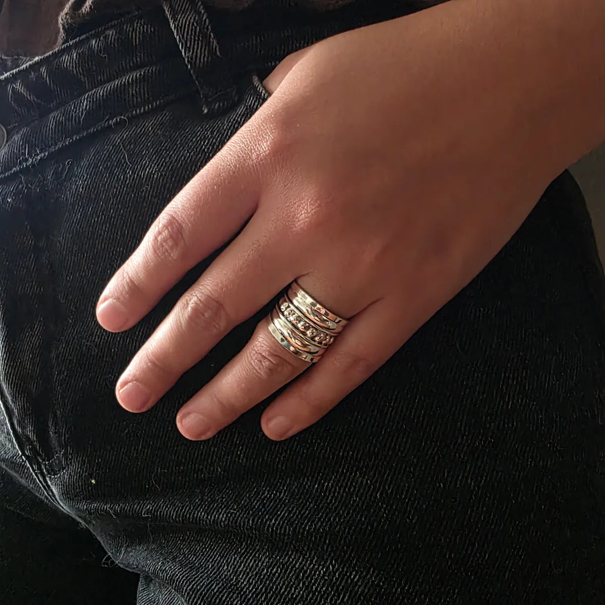 Anillo ancho bali 16mm