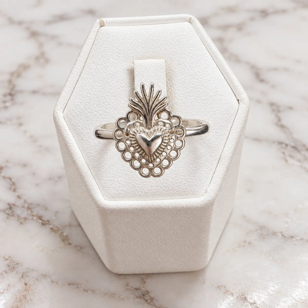 Anillo corazón detente