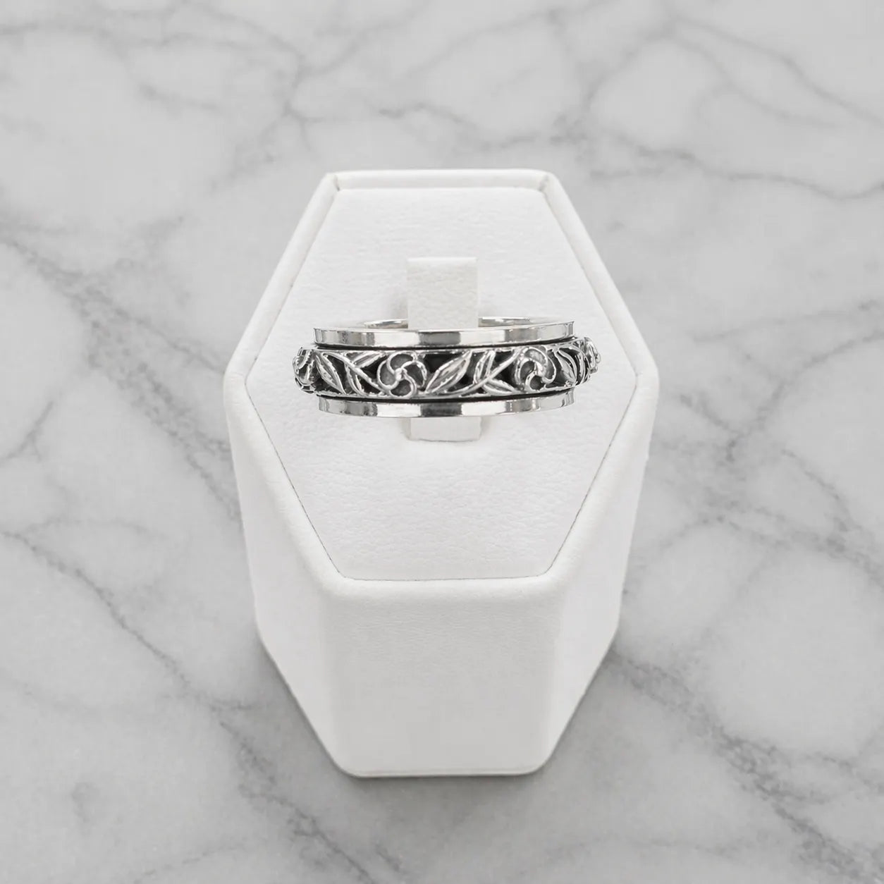 Anillo antiestress rosas