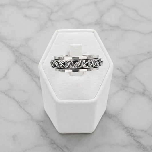Anillo antiestress rosas