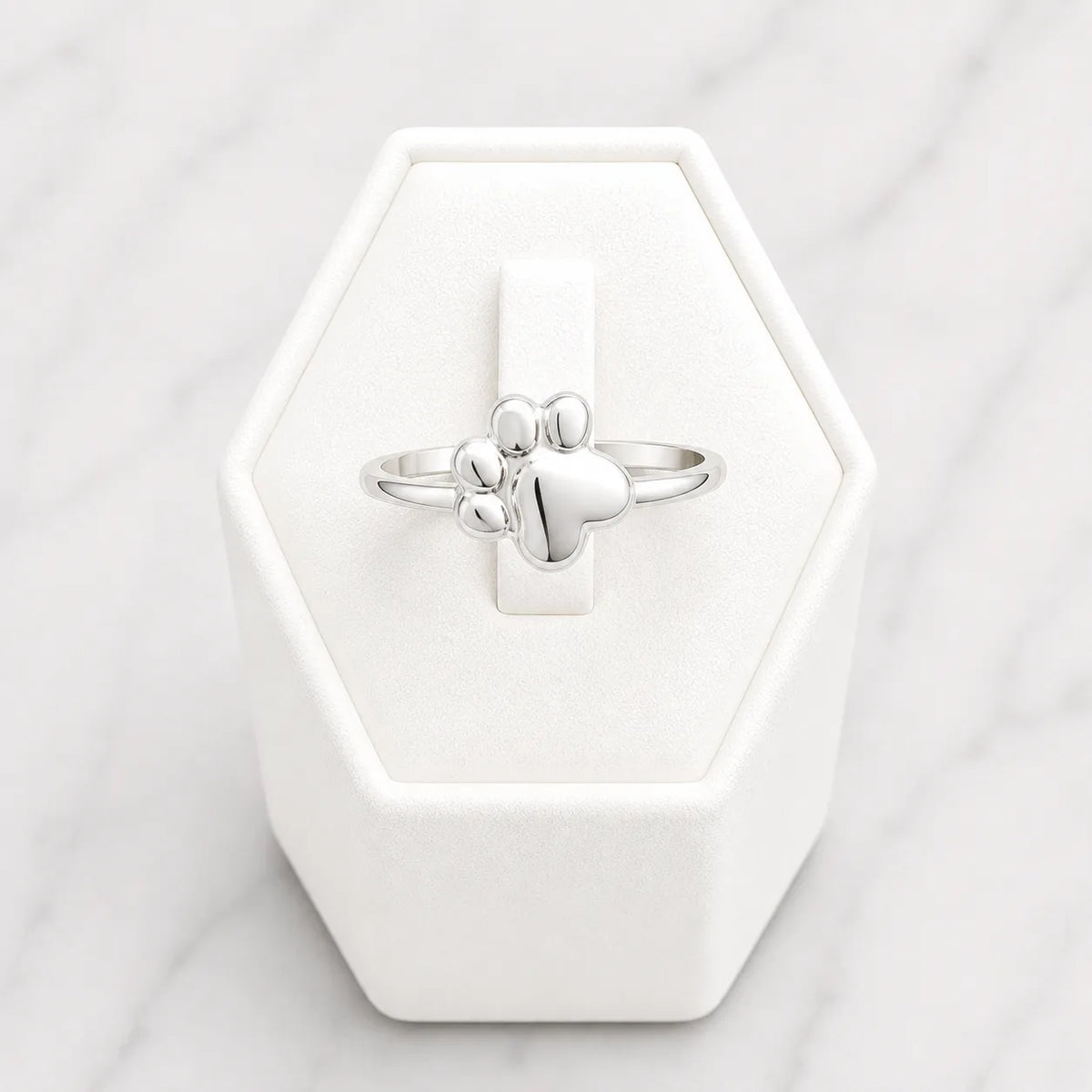 Anillo huella perro - 22