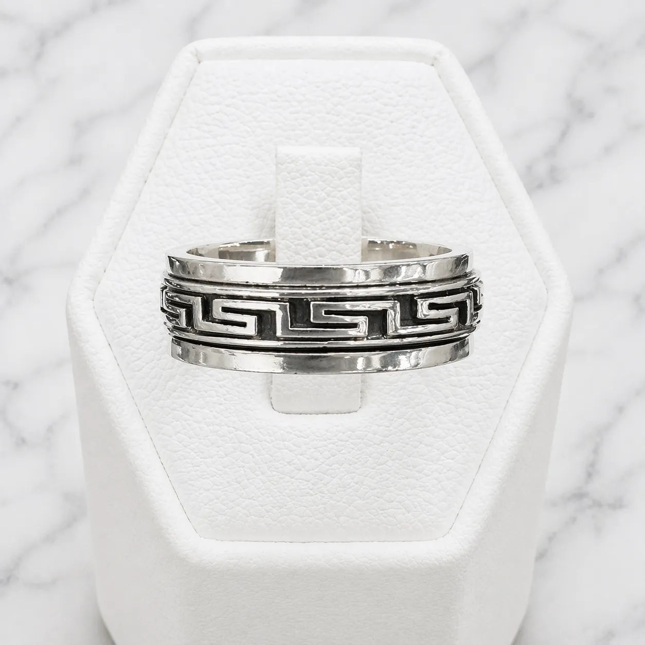 Anillo antiestress griego delgado