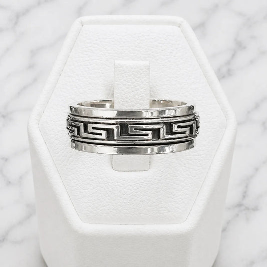 Anillo antiestress griego delgado