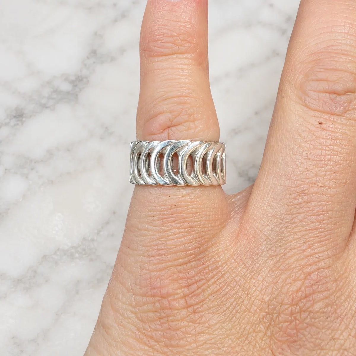 Anillo argolla lisos calados