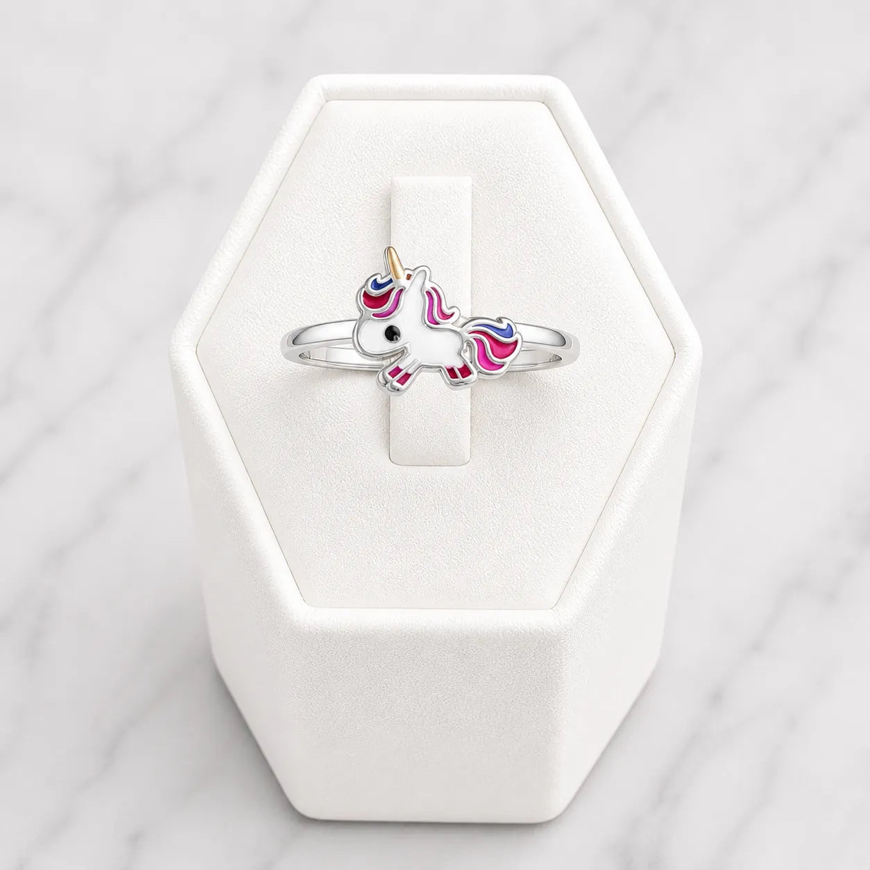 Anillo ajustable unicornio
