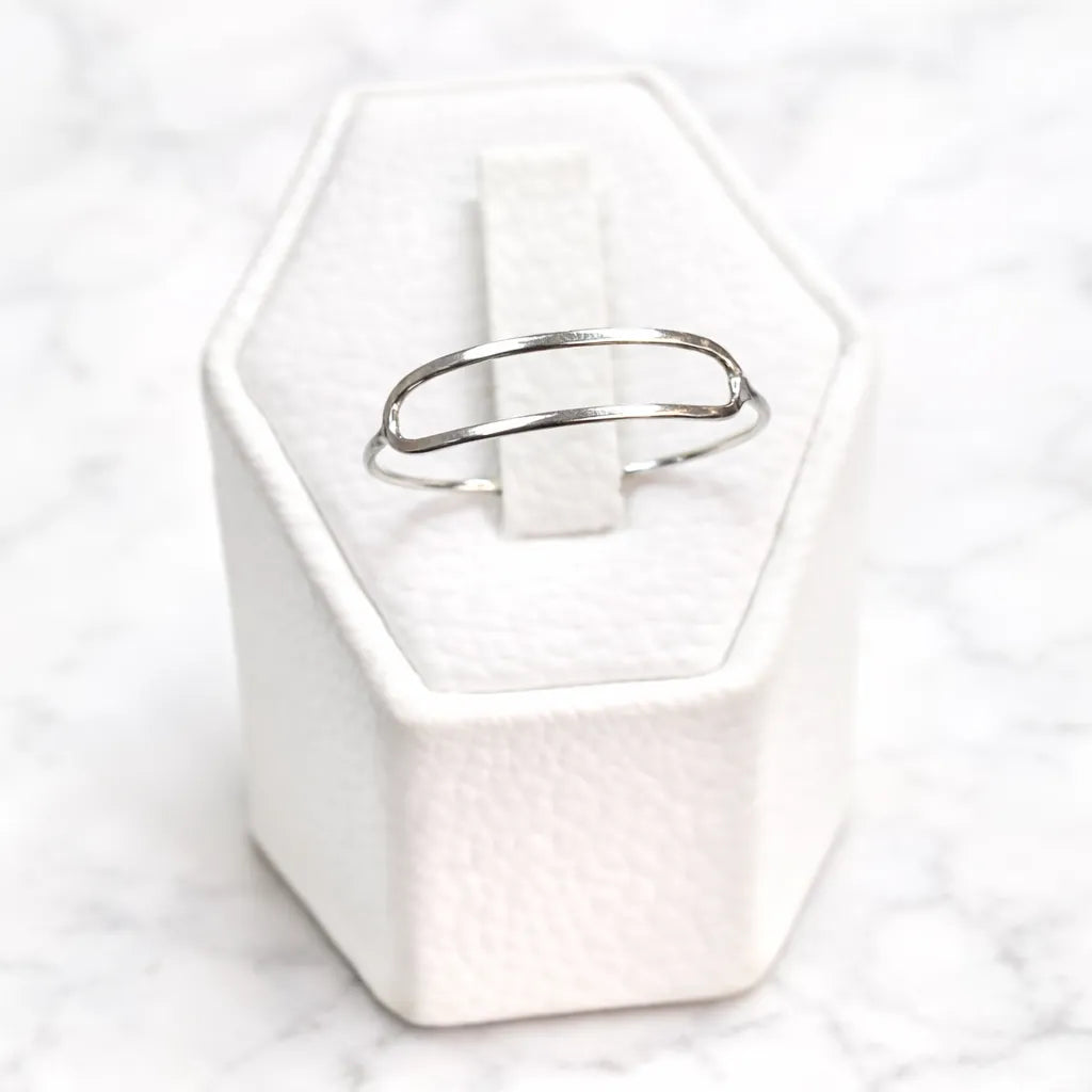Anillo doble linea - 22