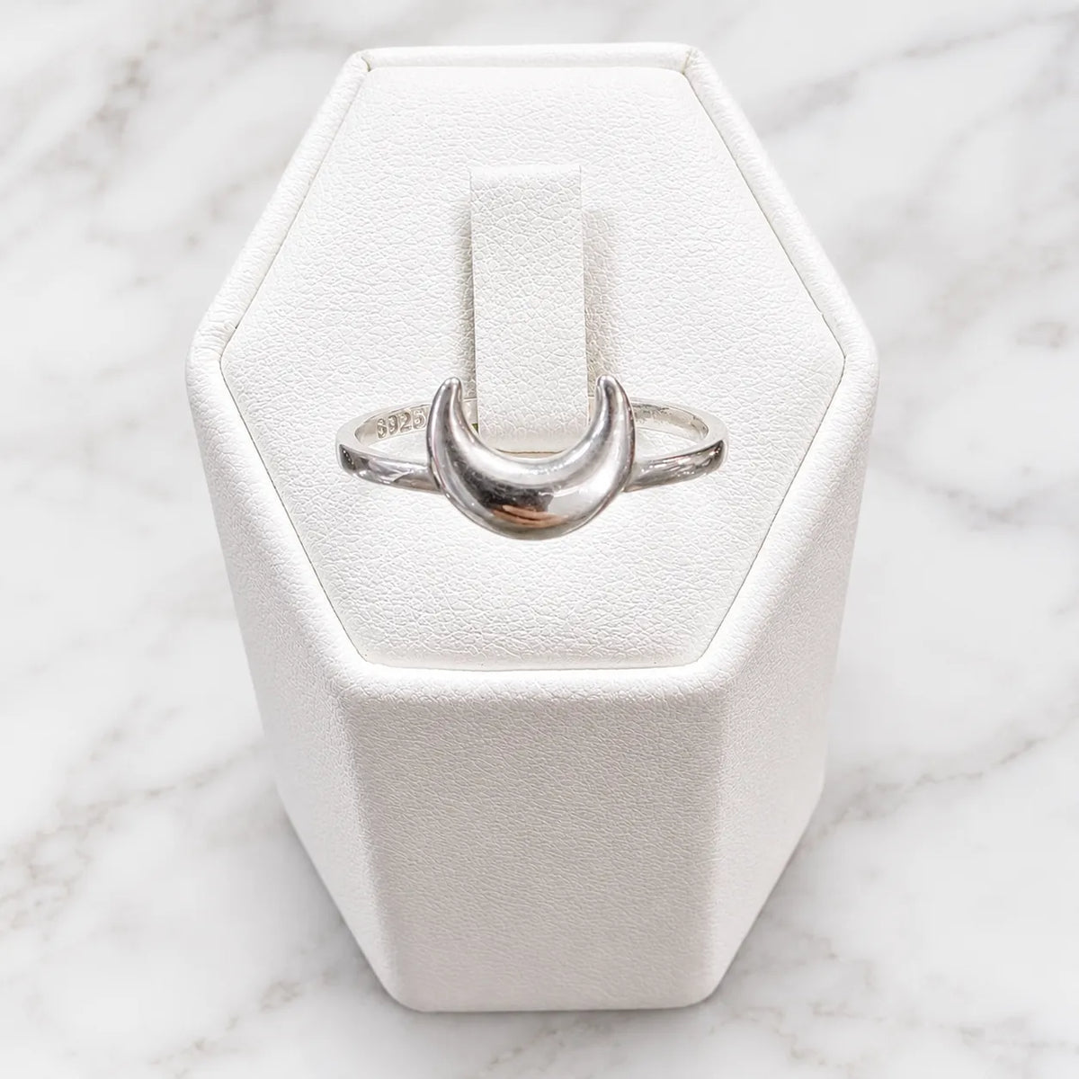 Anillo luna liso - 19