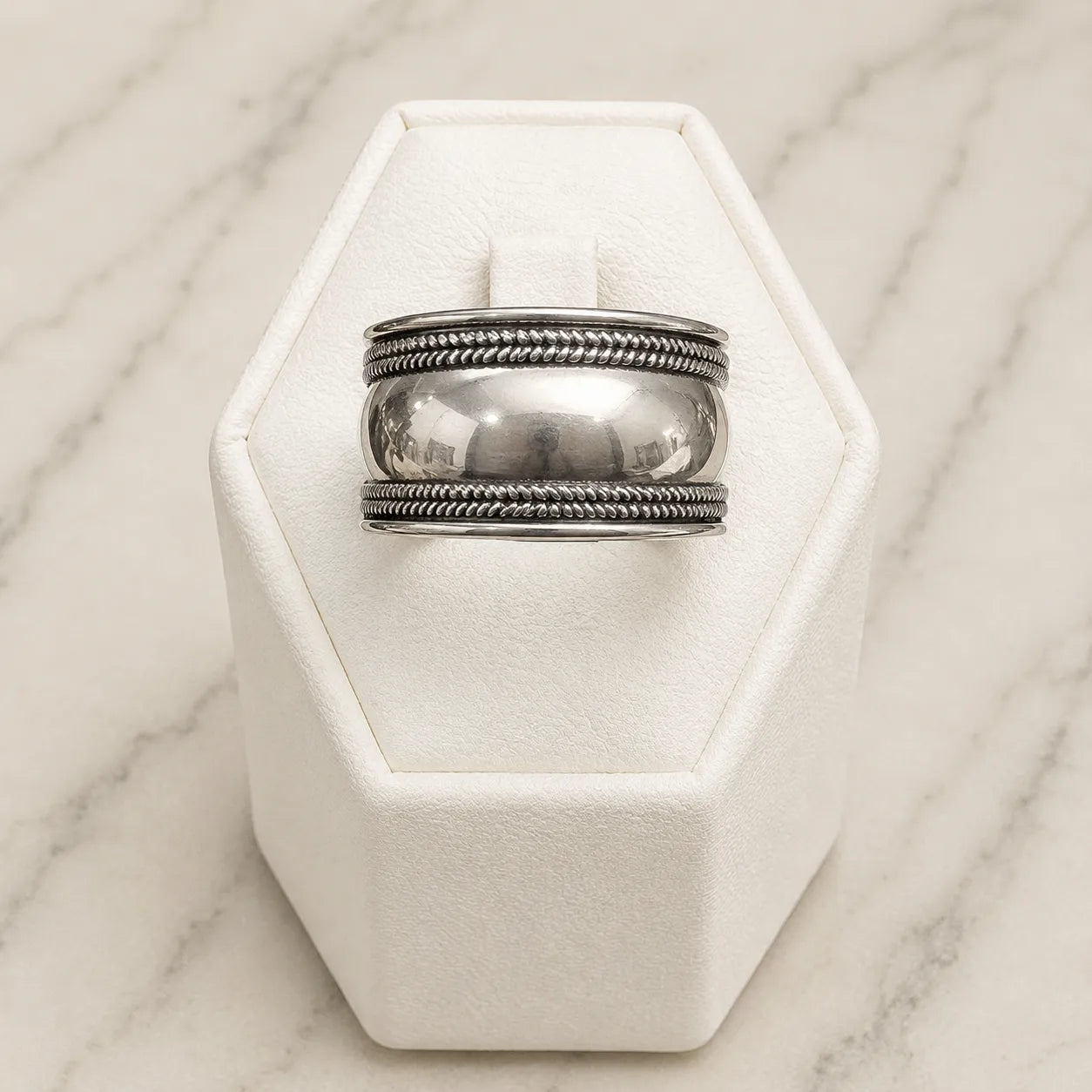 Anillo ancho bali 12mm