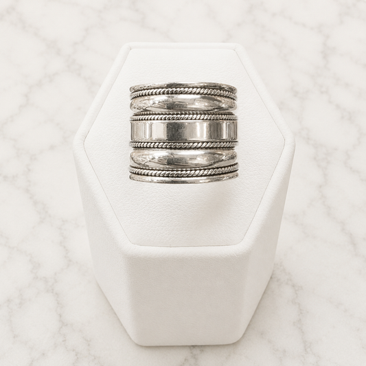 Anillo ancho bali 16mm