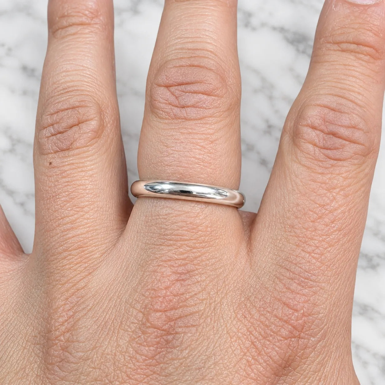 Anillo argolla lisa 4mm corte ingles