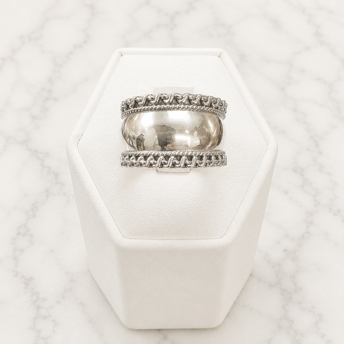 Anillo ancho bali 13mm - 9