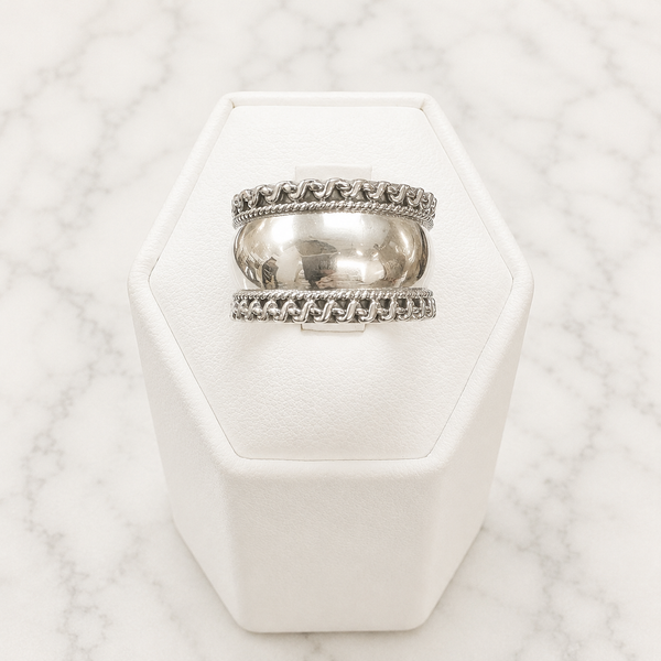 Anillo ancho bali 13mm