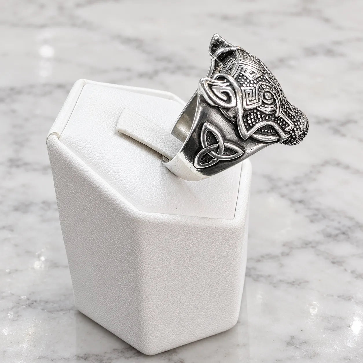 Anillo lobo vikingo