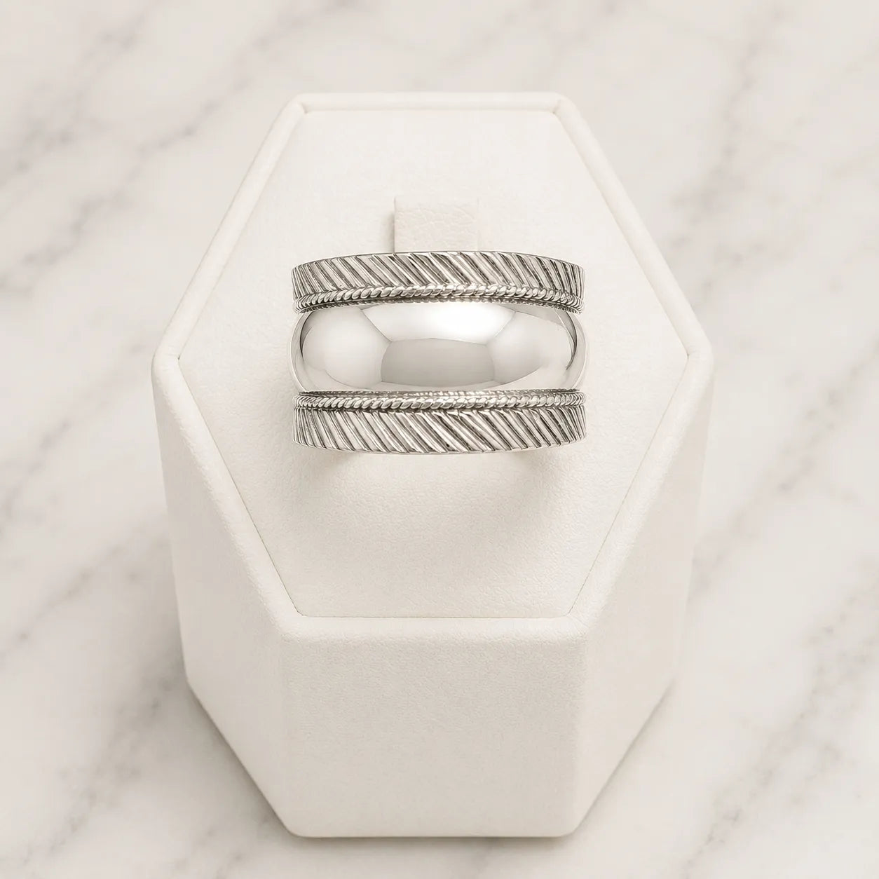Anillo ancho bali 13mm