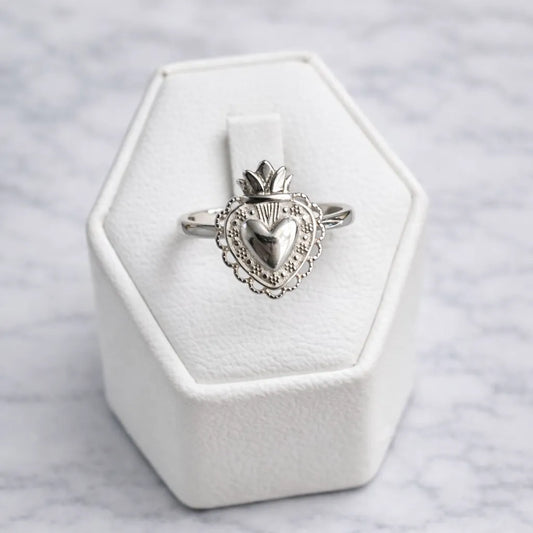 Anillo corazón detente