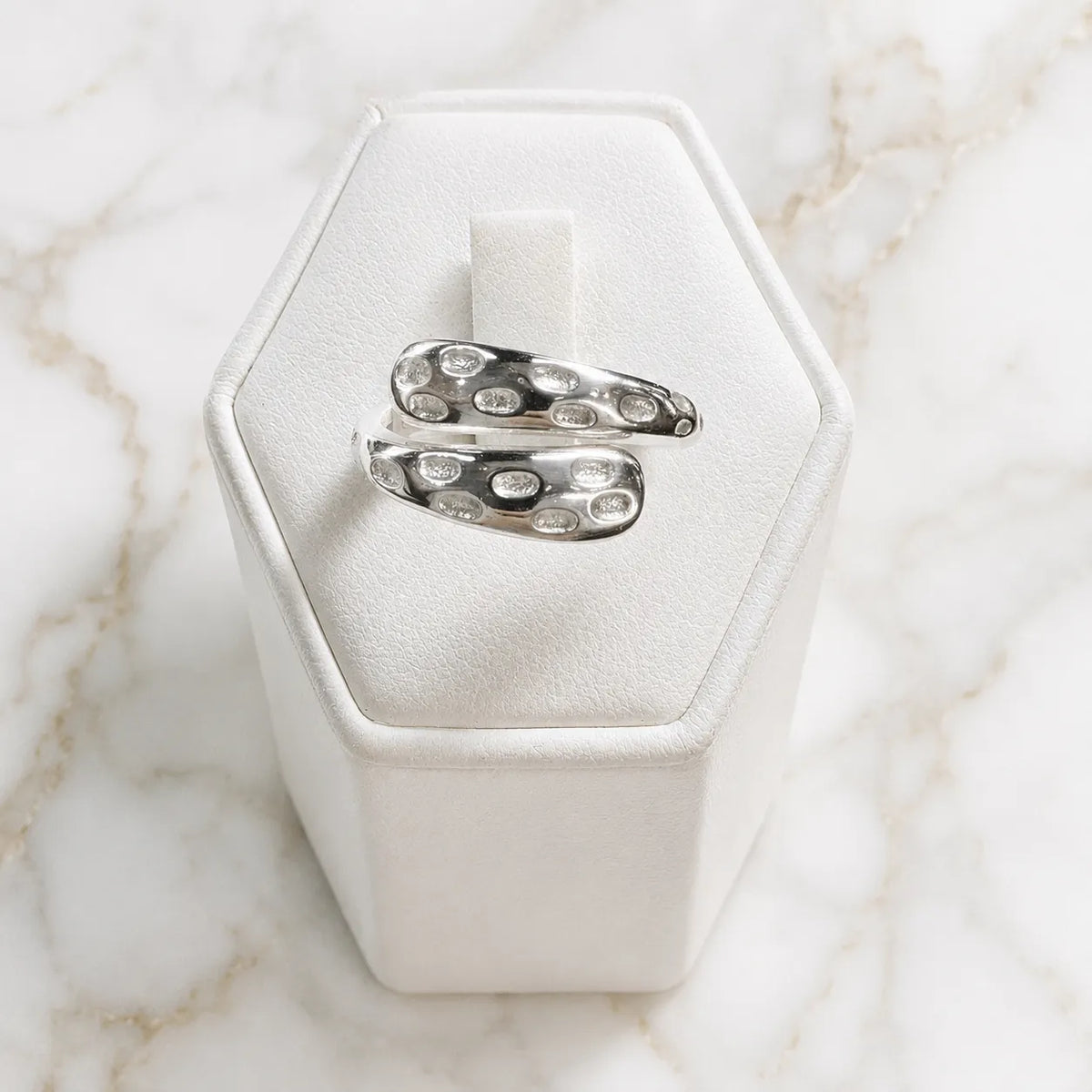 Anillo ajustable chunky orificios