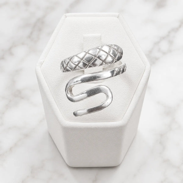 Anillo serpiente ajustable