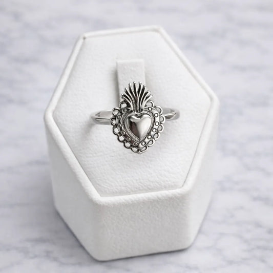 Anillo corazón detente