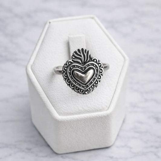 Anillo corazón detente