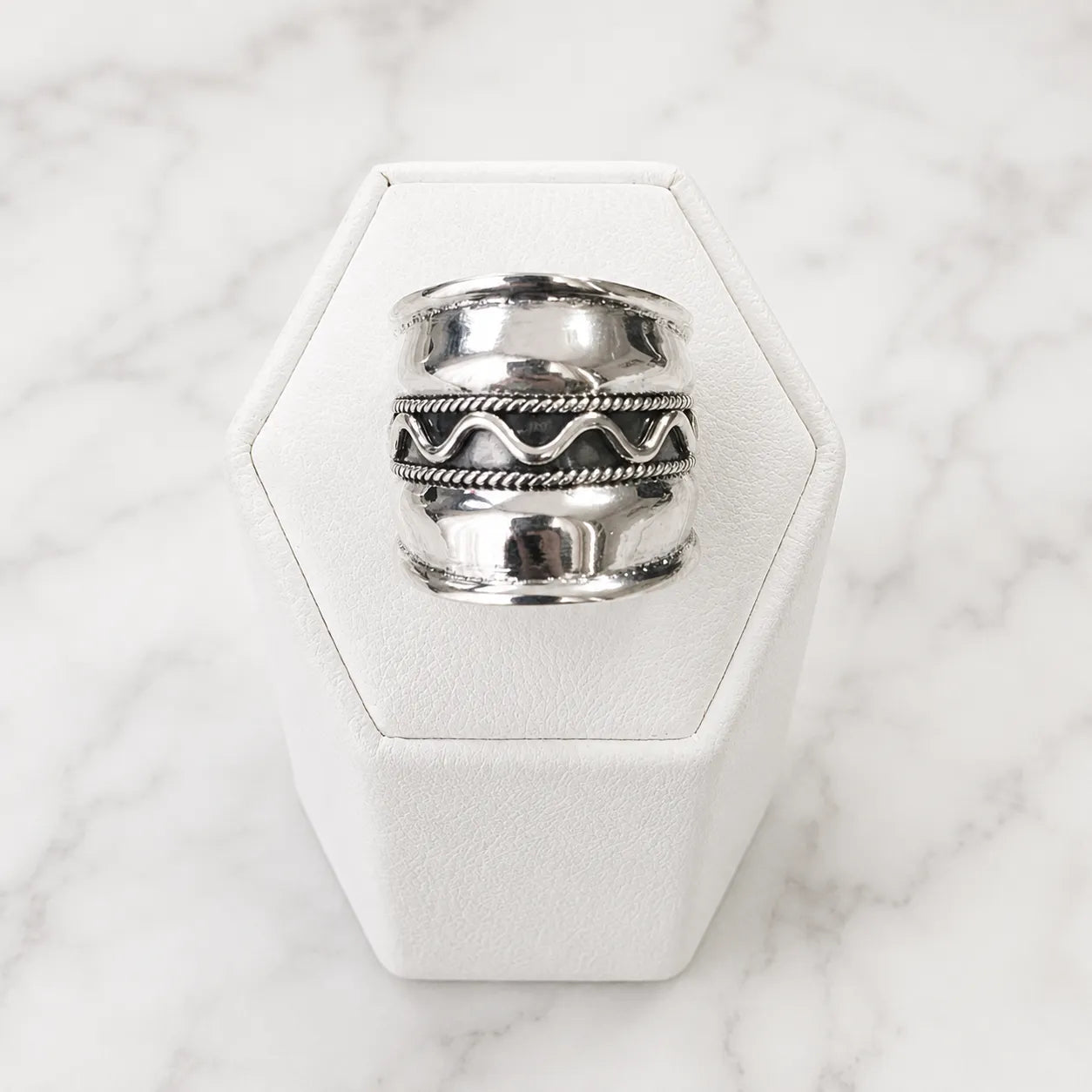 Anillo ancho bali 19mm