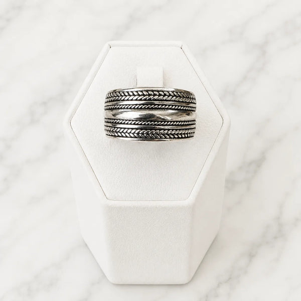 Anillo ancho bali 11mm