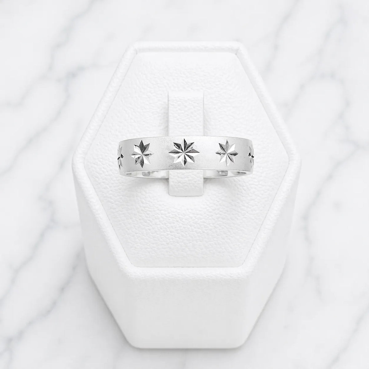 Anillo diseño blanco - 18
