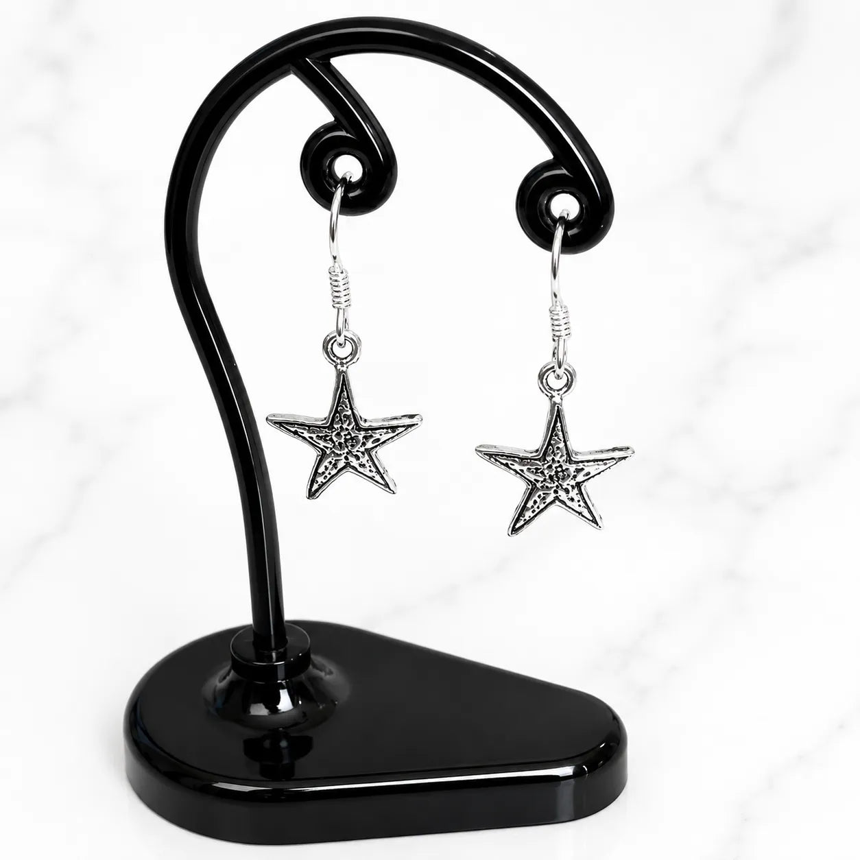 Aros largos estrella envejecida