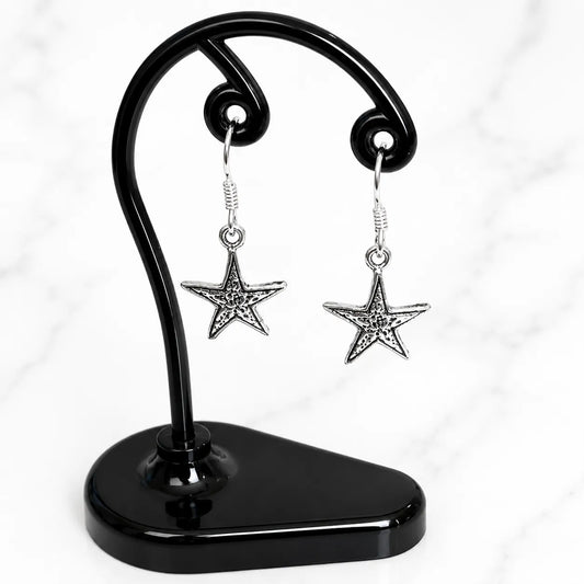 Aros largos estrella envejecida