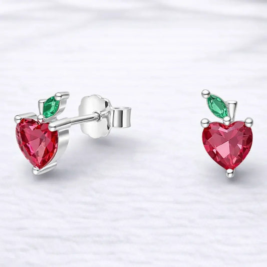 Aros apegados cereza circones