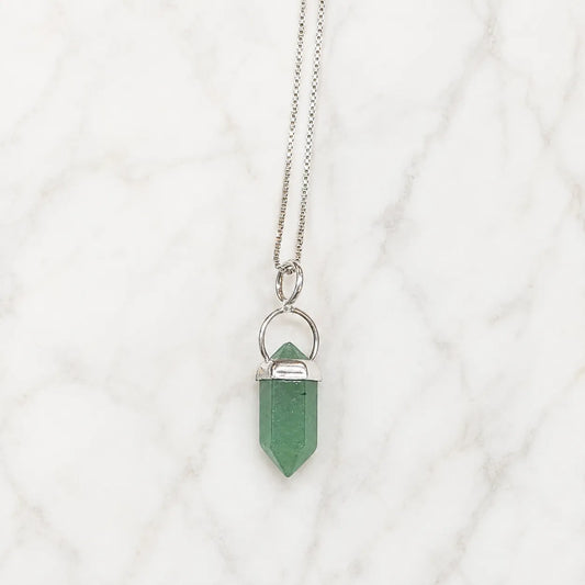 Collar aventurina