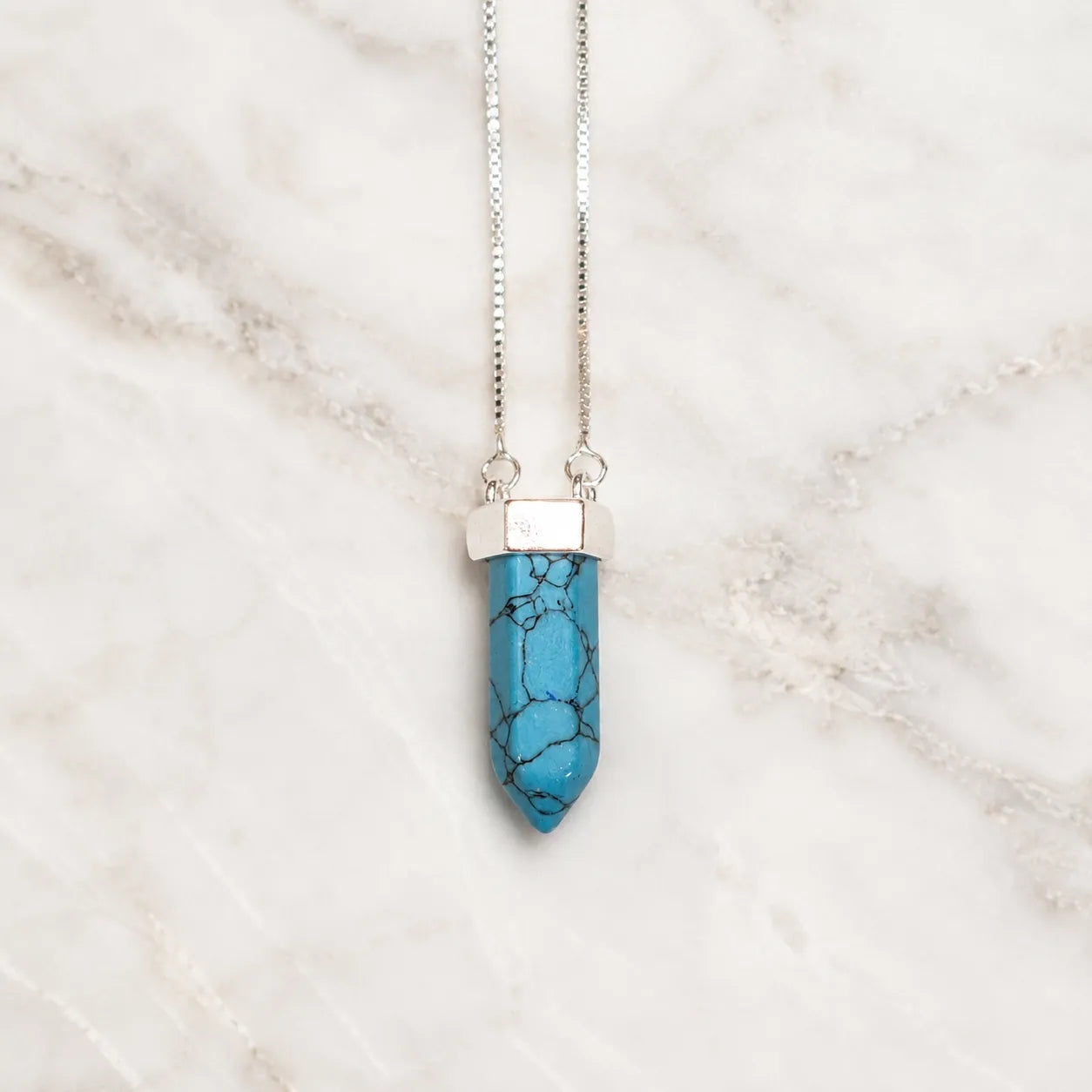 Collar turquesa