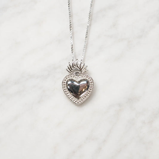 Collar corazón detente