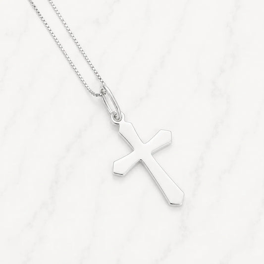 Collar religioso cruz clásica
