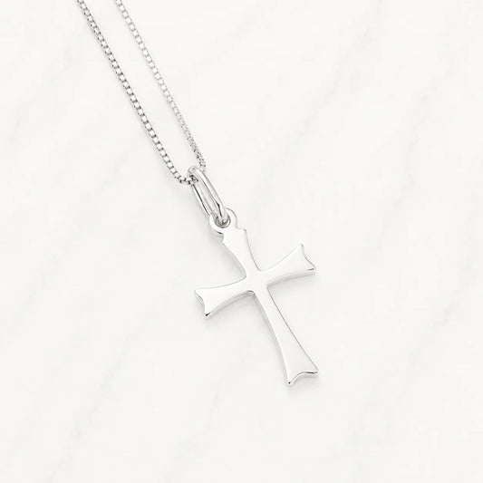 Collar religioso cruz clásica