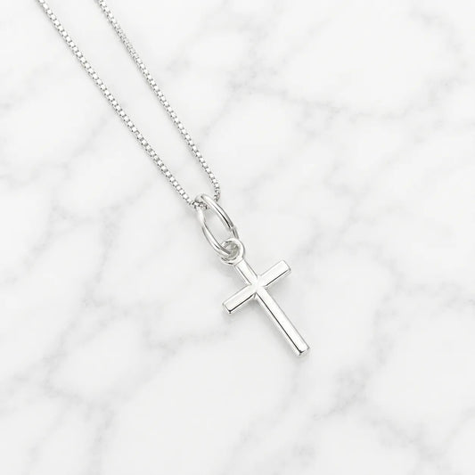 Collar religioso cruz clásica