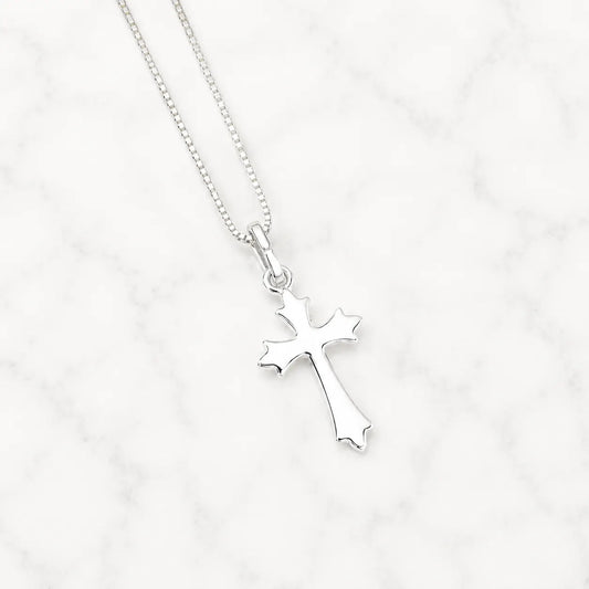 Collar religioso cruz clásica