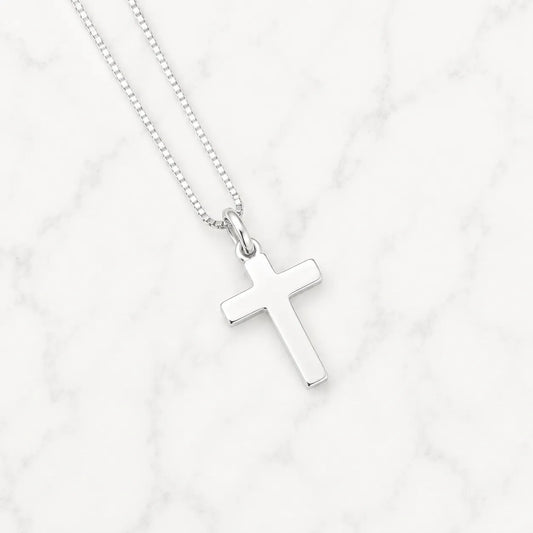 Collar religioso cruz clásica
